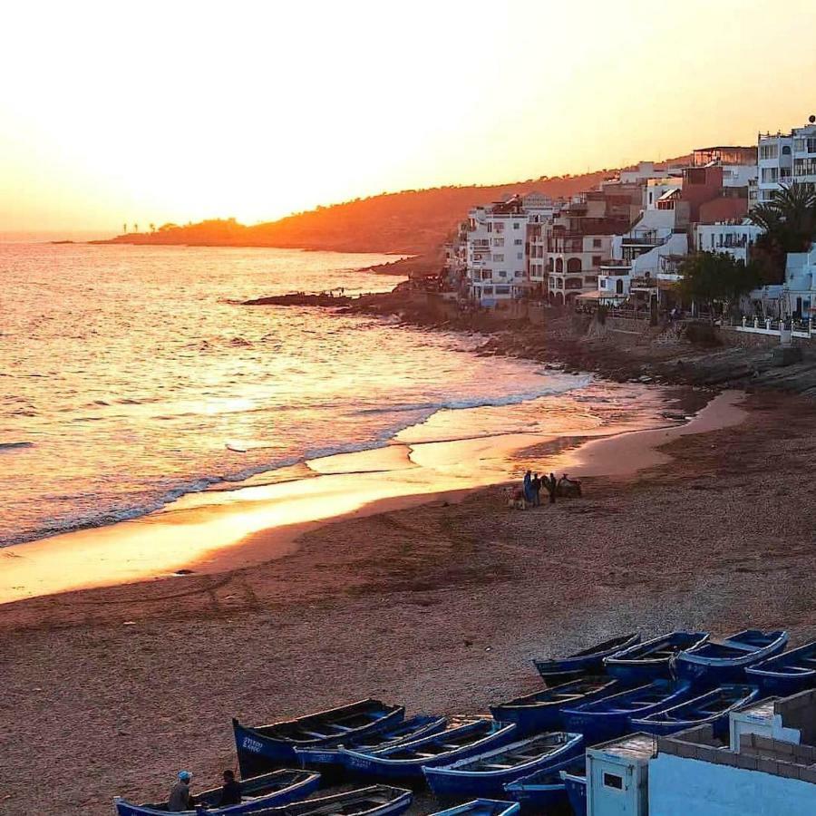 Bouad Seafront Apartments & Rooms Taghazout Exteriér fotografie